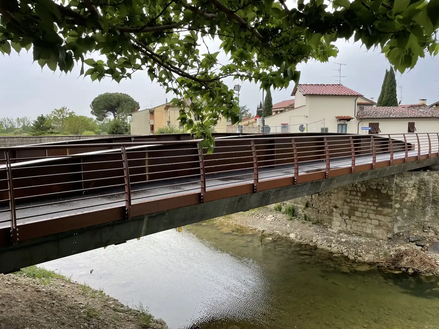 Rifacimento strutturale del ponte di Calenzano – fase di cantiere 10