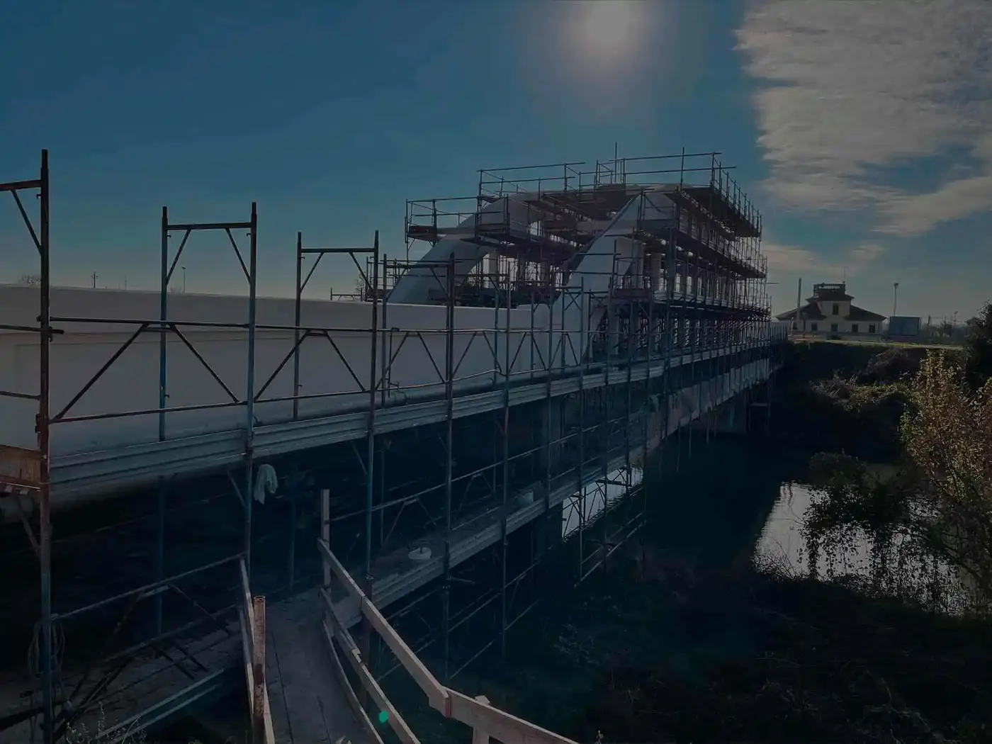 Riqualificazione funzionale del ponte sul Bacchiglione – fase di cantiere 4