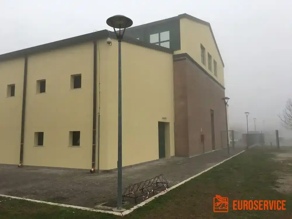 Risanamento delle facciate del palazzetto Prozzolo – fase di cantiere 5