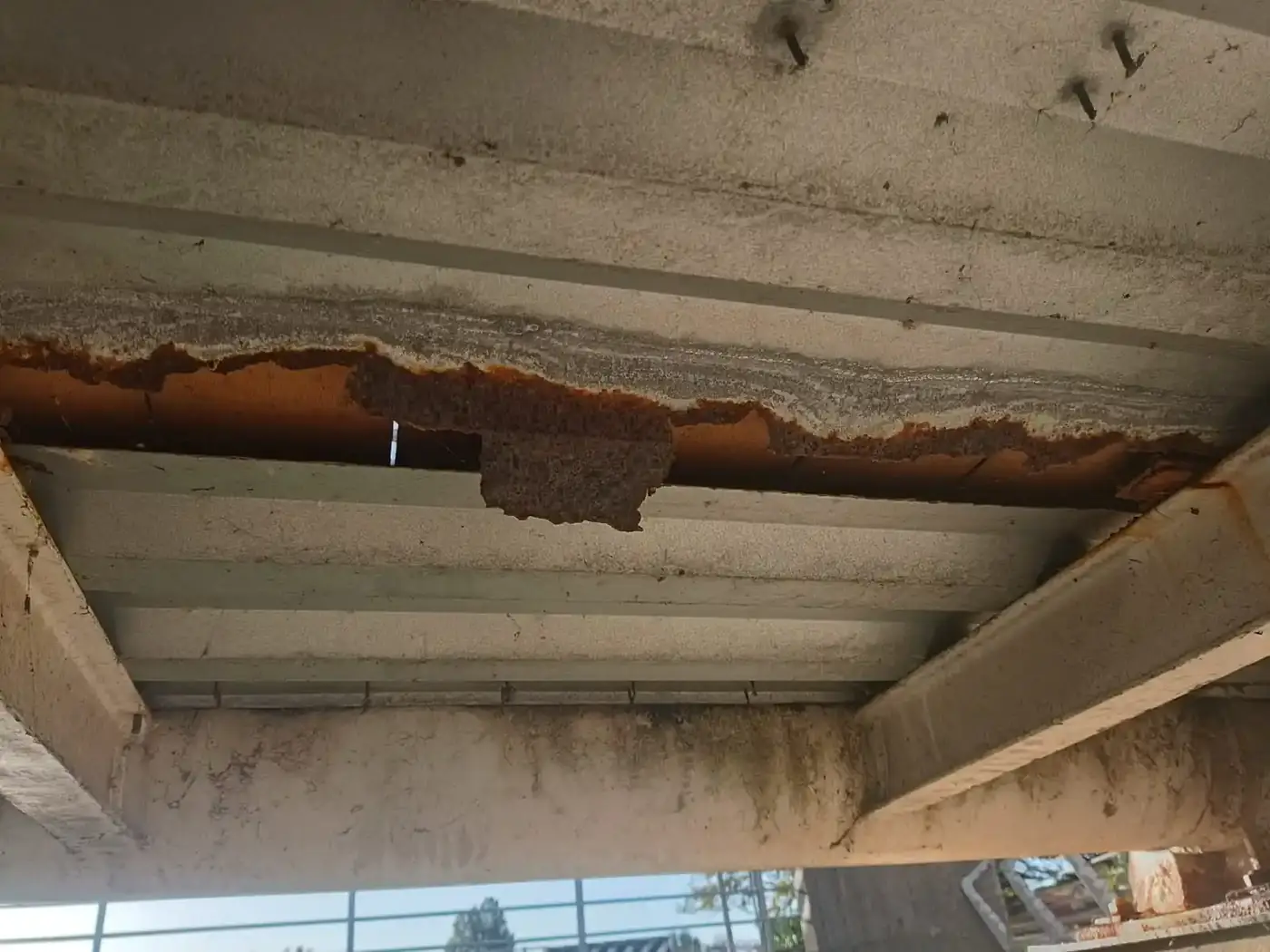 Verniciatura del ponte Calatrava ad Adria – fase di cantiere 2