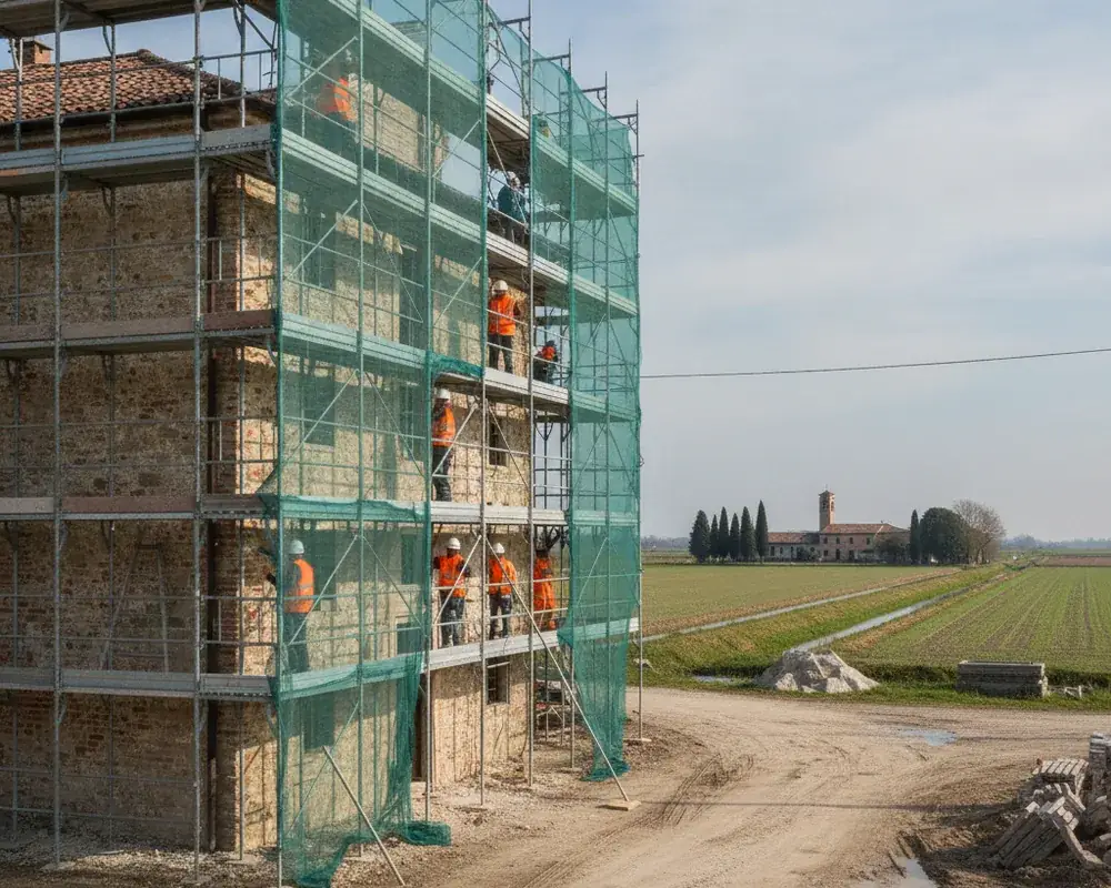 Cantiere Euroservice nel Polesine