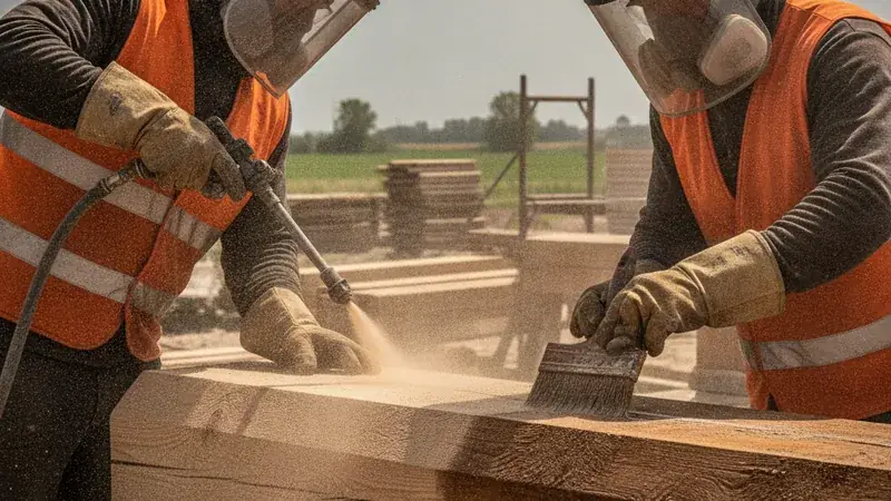Sabbiatura legno