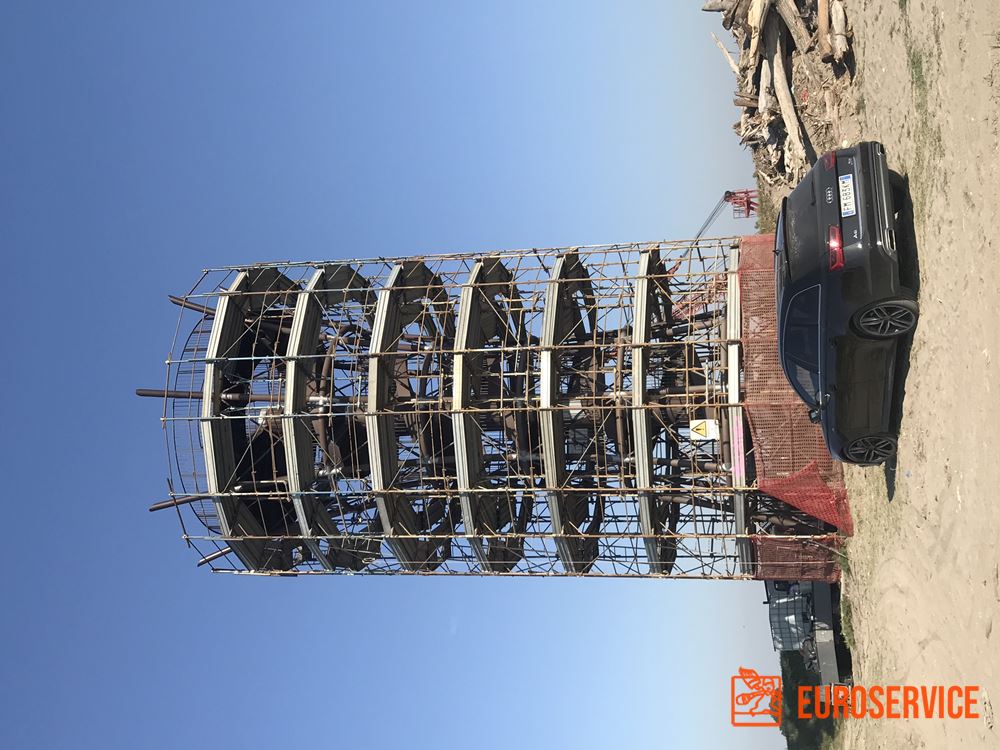 Manutenzione delle strutture in ferro torre osservatorio